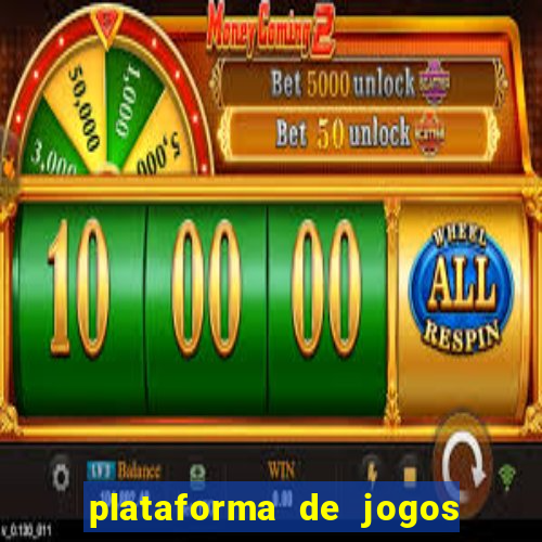 plataforma de jogos para ganhar dinheiro com bonus de cadastro